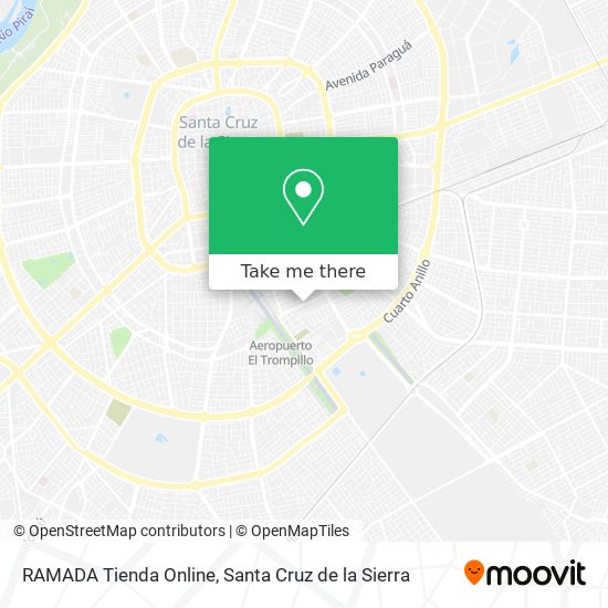 RAMADA Tienda Online map