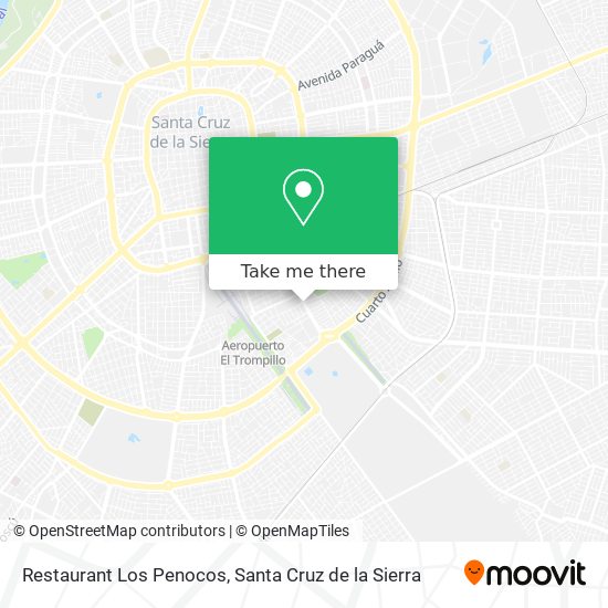 Restaurant Los Penocos map