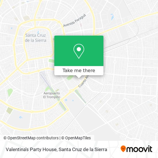 Valentina's Party House map