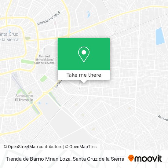 Mapa de Tienda de Barrio Mrian Loza