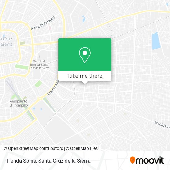 Tienda Sonia map