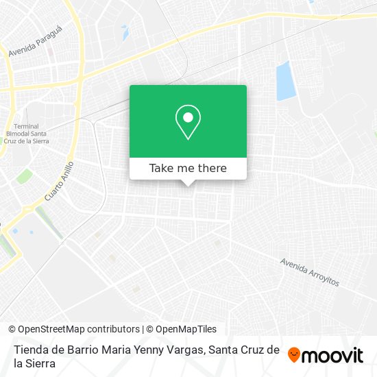 Mapa de Tienda de Barrio Maria Yenny Vargas