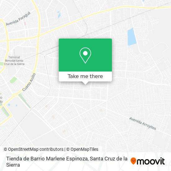 Tienda de Barrio Marlene Espinoza map