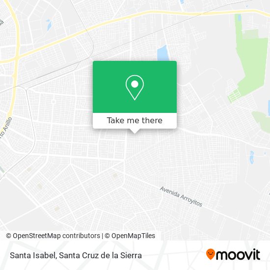 Mapa de Santa Isabel