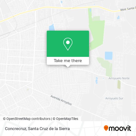 Mapa de Concrecruz