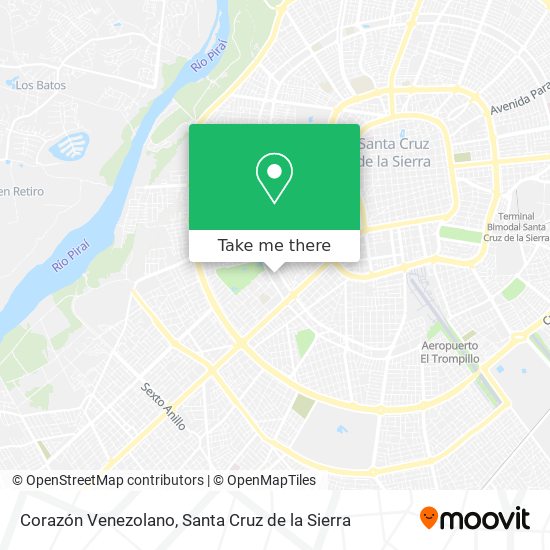Mapa de Corazón Venezolano