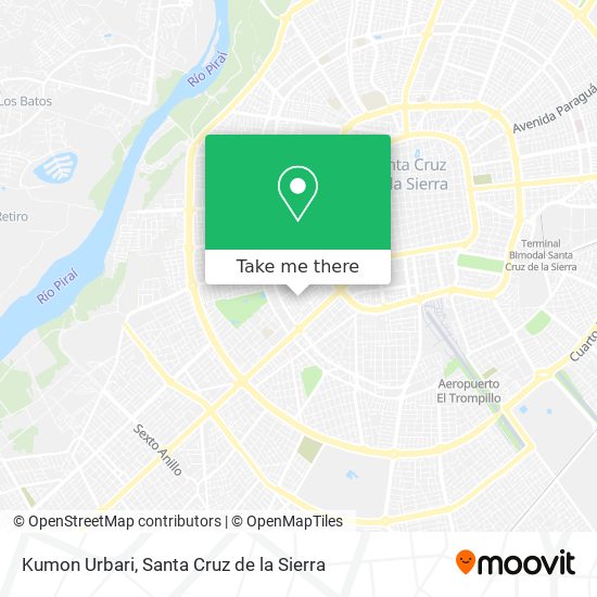 Kumon Urbari map