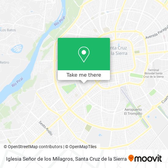 Iglesia Señor de los Milagros map