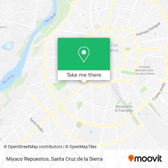 Mapa de Miyaco Repuestos