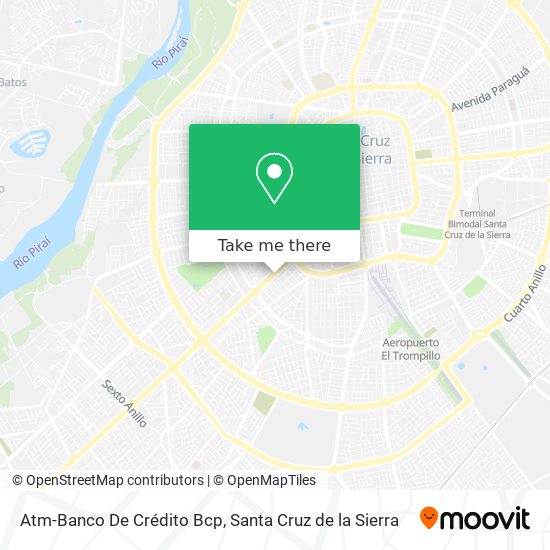 Mapa de Atm-Banco De Crédito Bcp