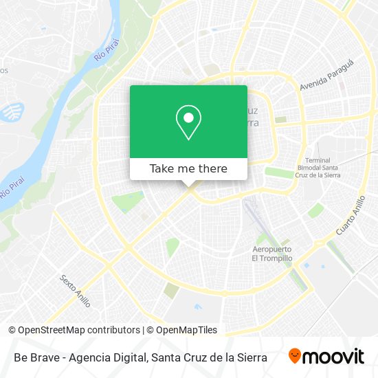 Be Brave - Agencia Digital map