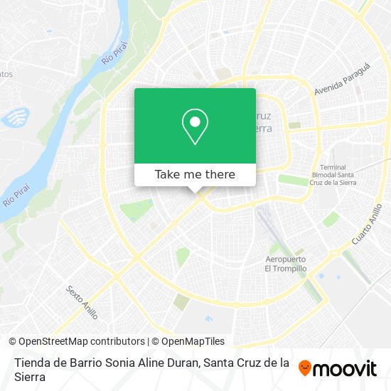 Mapa de Tienda de Barrio Sonia Aline Duran