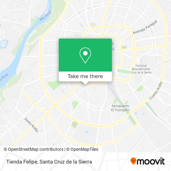 Mapa de Tienda Felipe