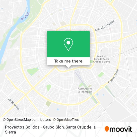 Mapa de Proyectos Solidos - Grupo Sion