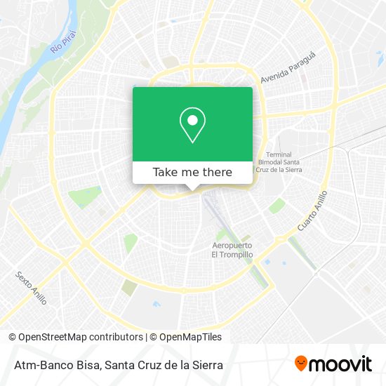 Mapa de Atm-Banco Bisa