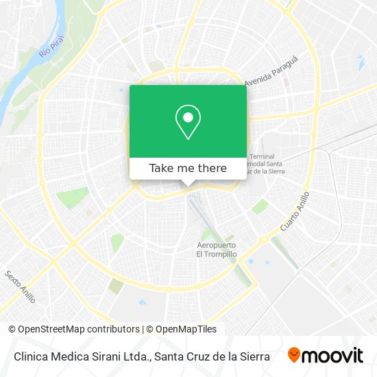 Clinica Medica Sirani Ltda. map