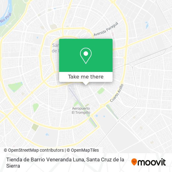 Mapa de Tienda de Barrio Veneranda Luna