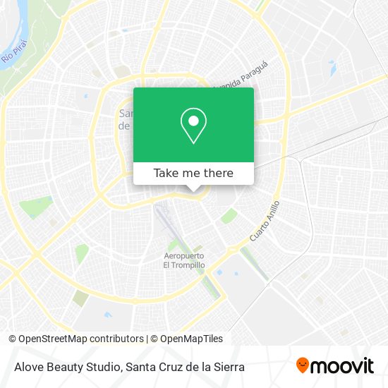 Mapa de Alove Beauty Studio