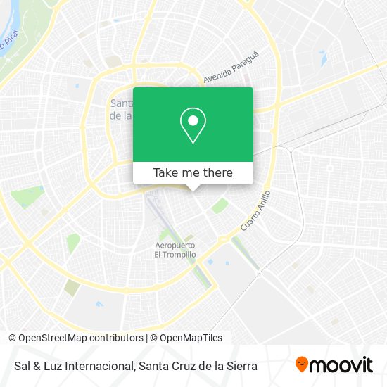 Sal & Luz Internacional map