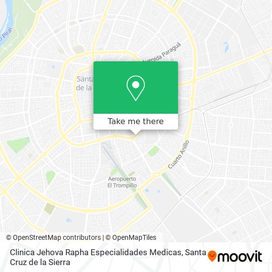 Clinica Jehova Rapha Especialidades Medicas map