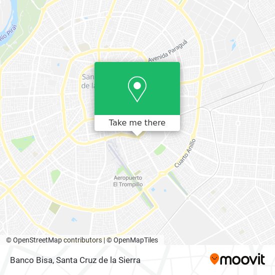 Banco Bisa map