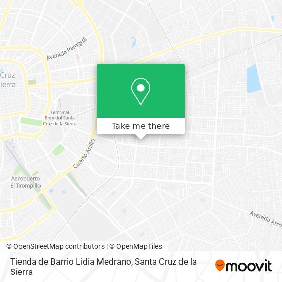 Mapa de Tienda de Barrio Lidia Medrano