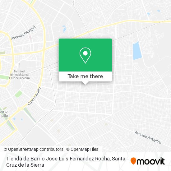 Tienda de Barrio Jose Luis Fernandez Rocha map