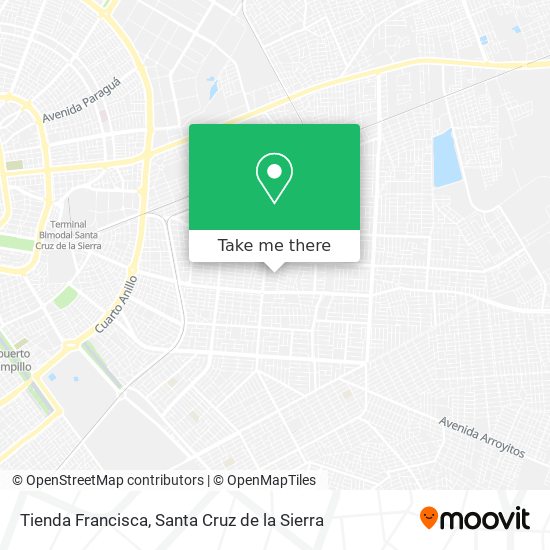 Tienda Francisca map