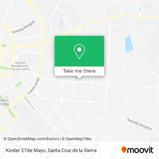 Kinder 27de Mayo map