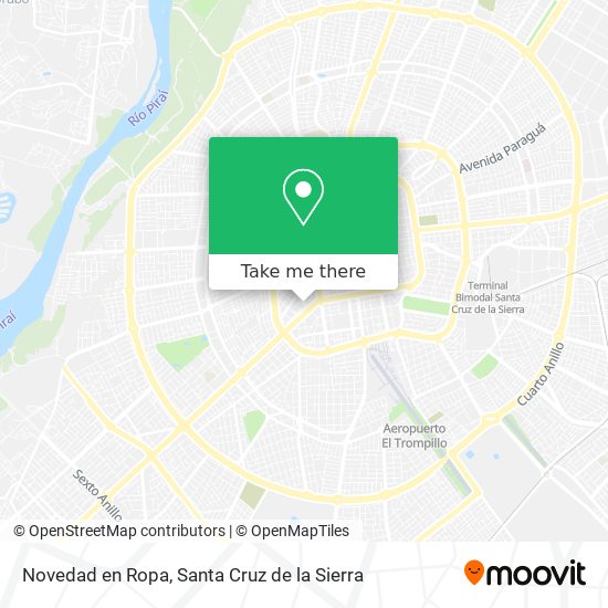 Mapa de Novedad en Ropa
