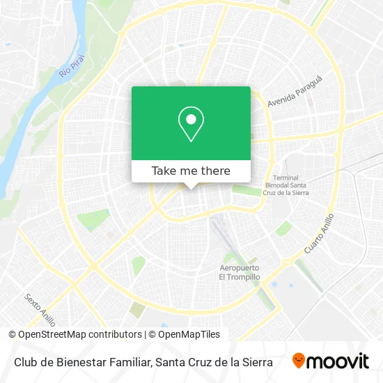 Mapa de Club de Bienestar Familiar