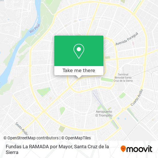 Fundas La RAMADA por Mayor map