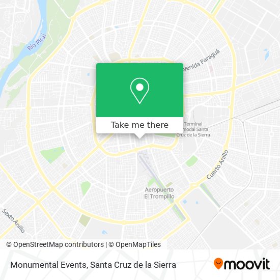 Monumental Events map
