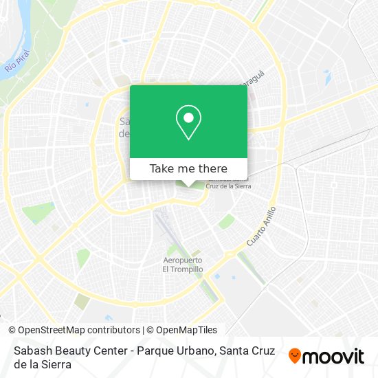 Sabash Beauty Center - Parque Urbano map