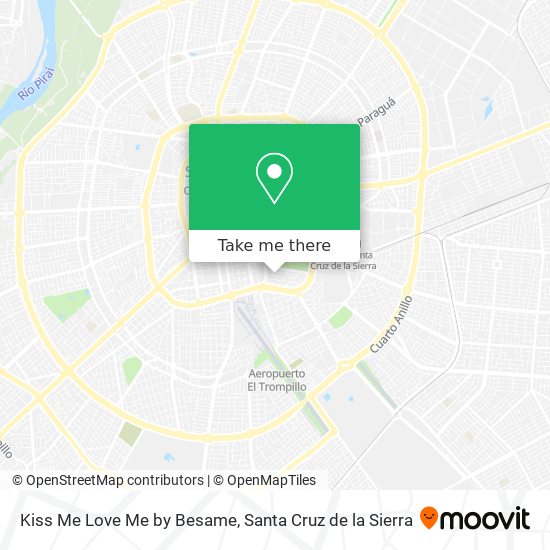 Kiss Me Love Me by Besame map