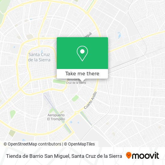 Mapa de Tienda de Barrio San Miguel