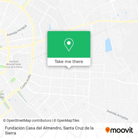 Mapa de Fundación Casa del Almendro