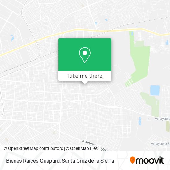 Mapa de Bienes Raíces Guapuru