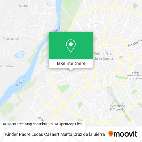 Kinder Padre Lucas Casaert map