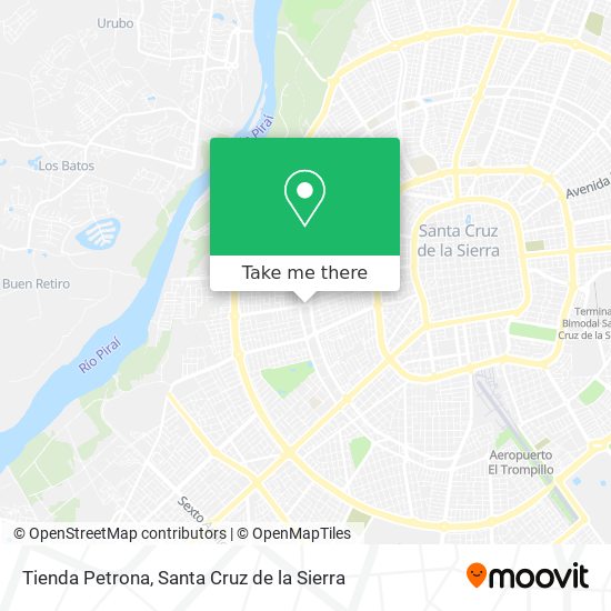Tienda Petrona map