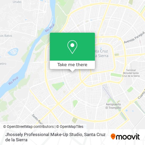 Jhossely Professional Make-Up Studio map