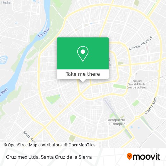 Cruzimex Ltda map