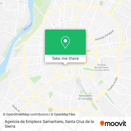 Agencia de Empleos Samaritano map