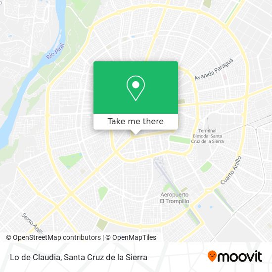 Lo de Claudia map