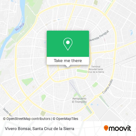 Vivero Bonsai map