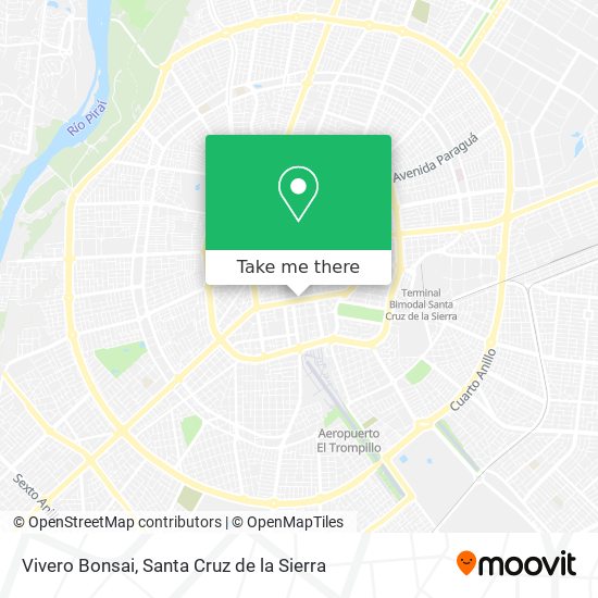 Mapa de Vivero Bonsai