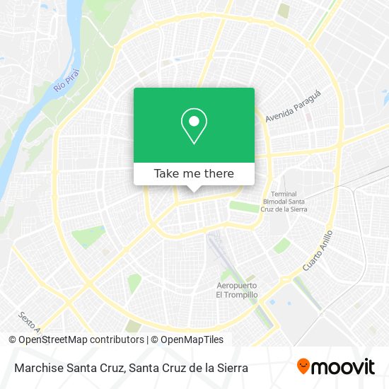 Marchise Santa Cruz map