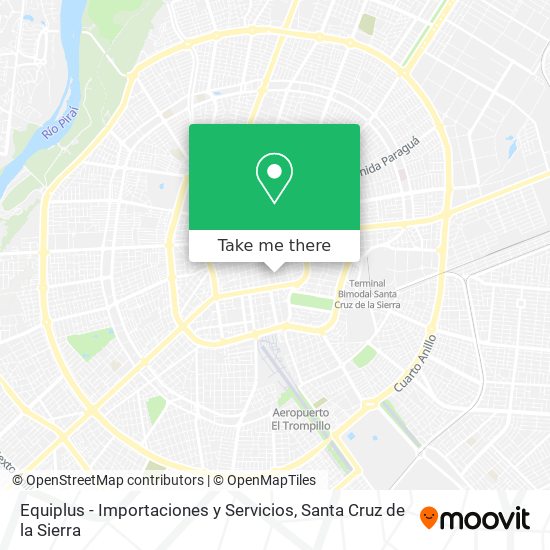 Equiplus - Importaciones y Servicios map