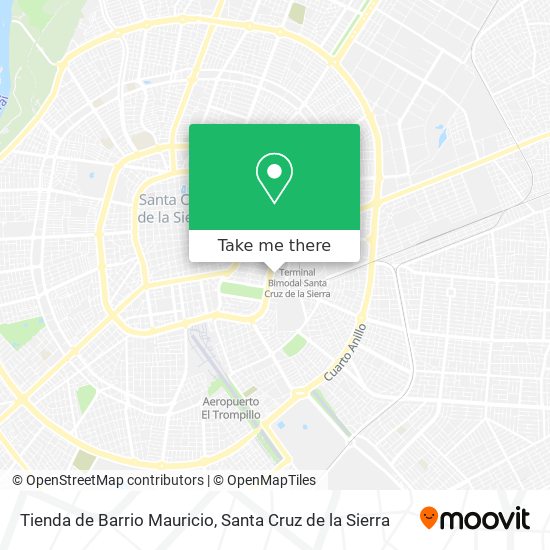 Mapa de Tienda de Barrio Mauricio