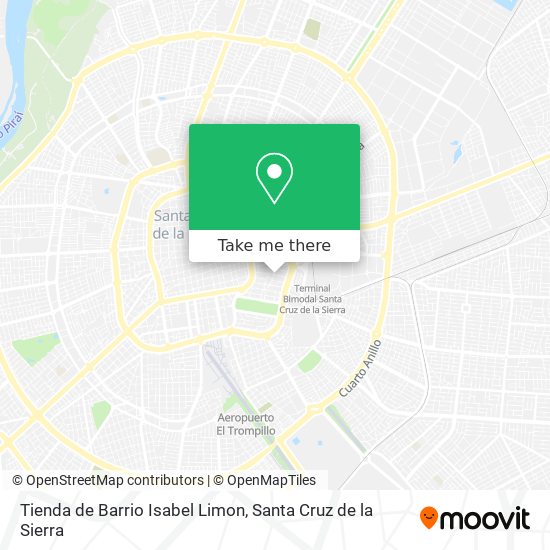 Mapa de Tienda de Barrio Isabel Limon